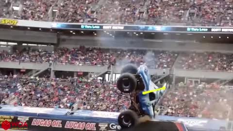 Monster Jam highlights, crazy monster truck freestyle moments, and Woa Doodles funny videos