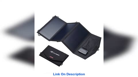 Deal ALLPOWERS Solar Charger 5V / 18V Foldable solarpa