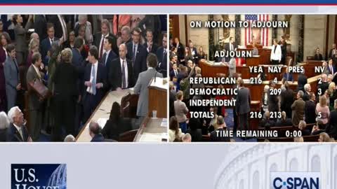 House Adjourning Until Thursday After McCarthy Lost 6th Round of Voting for House Speaker