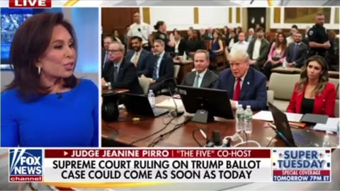 Judge Jeanine Pirro- there’s too much at stake