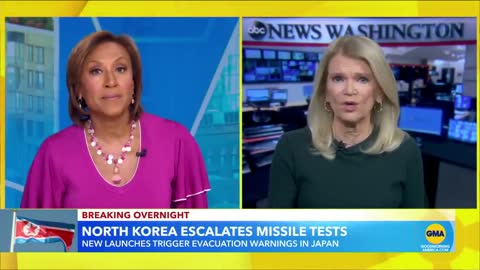 North Korean missile launches trigger evacuation warnings in Japan l GMA