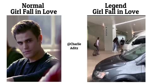 Normal Girls Vs Legend Girls Fall In Love !! Memes #viralmemes #mems