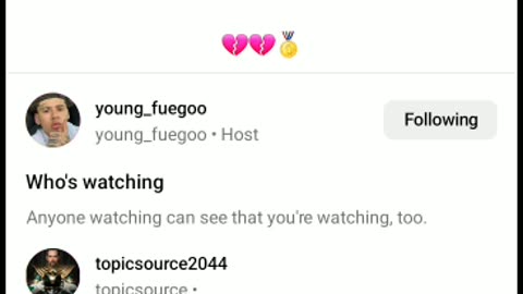 Young fuegooo instagram live 10/20/23