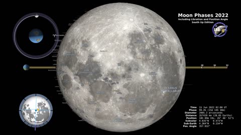 #Nasavideo#Moons three phases