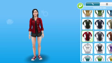 The Sims freeplay creating character