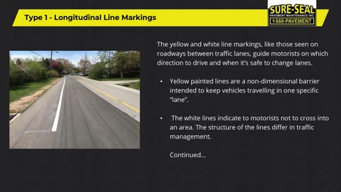 Types of Line Marking