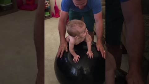 Silly Things When Baby Exercise _ Fun and Fails Moments