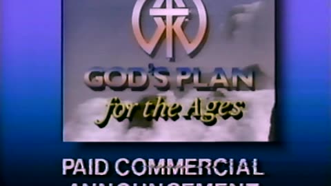 1986 - Indy Promo for Jimmy Swaggart 'God's Plan for the Ages'