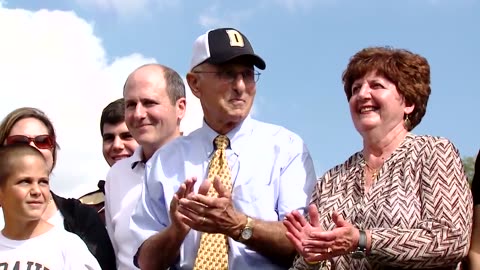 October 12, 2013 - TV Piece on Dedication of Nick Mourouzis Field at DePauw University