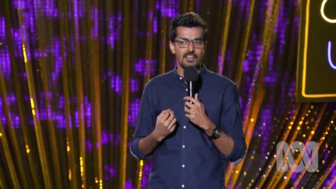 Azeem Banatwalla at Melbourne International Comedy