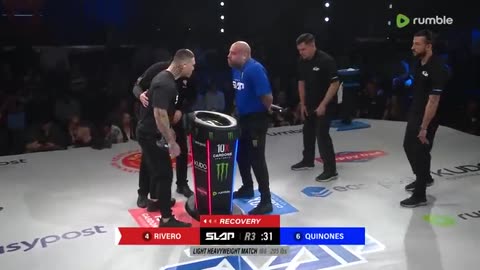 Power slap 1 Russel rivero vs Isaih Quinones | prelims.