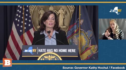 NY Gov. Hochul: Today We Reclaim Our City, State from Haters, Bigots, and White Supremacists