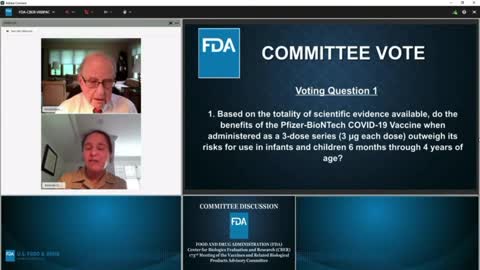 Watch this FDA committee member express doubts about the effectiveness of the Pfizer vaccine.