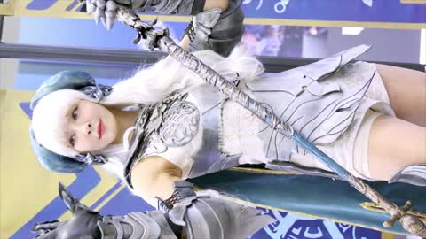 지스타 2022 플린트 레이싱모델 제바 4K 직캠 별이 되어라2 베다 코스프레 gstar racingmodel Jeba fancam KNIGHTS OF VEDA Cosplay