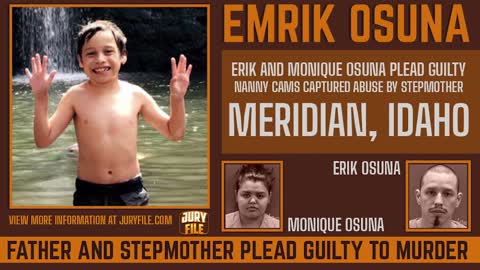 Erik and Monique Osuna Plead Guilty to Murdering Their Son, Emrik Osuna