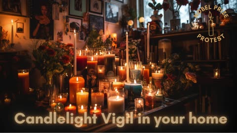 🕯 Nobel Prize Protest, Dec 10, 2023 | Candlelight vigils for those who died from the mRNA vaccine