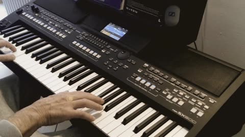 A million white roses (Alla Pugacheva) cover by Henry, Yamaha PSR-SX600