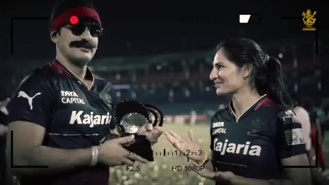 RCB WPL Wining the Celebration Video 2024