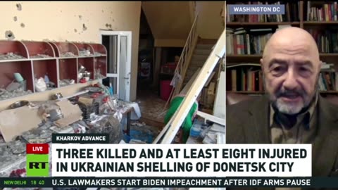 “Russia is inflicting death by a thousand cuts on Ukraine” Michael Maloof RT Internatiional