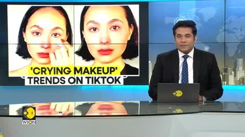 Gen Z's latest obsession: 'Crying Makeup' becomes a trend on TikTok!