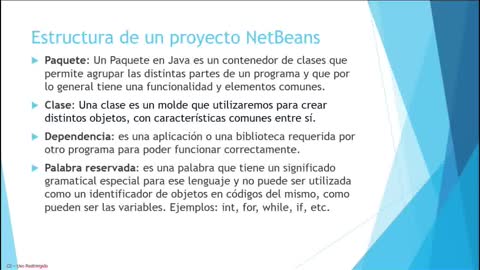 Java parte 40. Estructura de un proyecto NetBeans.