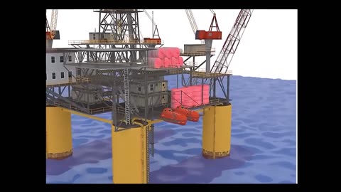 How Oil Rigs Are Built : Engineering Marvels at Sea #oilrigs