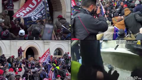 West Capitol Terrace Tunnel Fight - Jan 6th - 4:26:20 - 4:31:18 pm