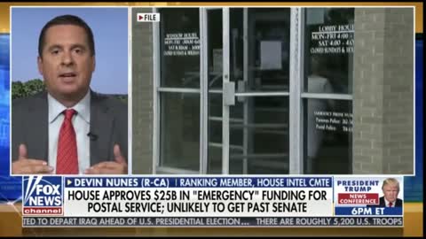 Devin Nunes On Democrats USPS Conspiracy Hoax | The Washington Pundit