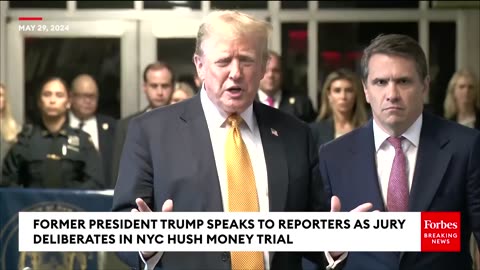 Trump Rails Against 'Fascists' And 'Communists' In Remarks At NYC Hush Money Trial