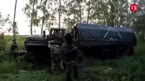 "All are dead"-Chechen fighters parade Russian Ural vehicle destroyed in ambush on Russian territory