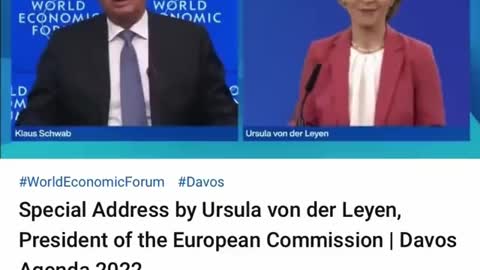 WEF KLAUS SCHWAB ALLA VON DER LEYEN, COMPLIMENTI PER I CHIPS CHE SARANNO INSTALLATI NEI CERVELLI