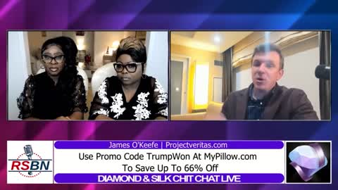 Diamond & Silk Chit Chat With James O'Keefe 2/7/22