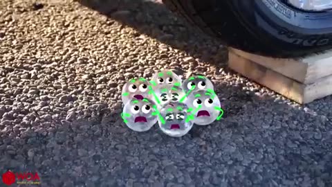 car crushing things