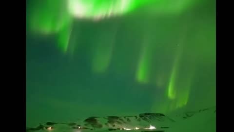 a normal day in ireland, northern lights