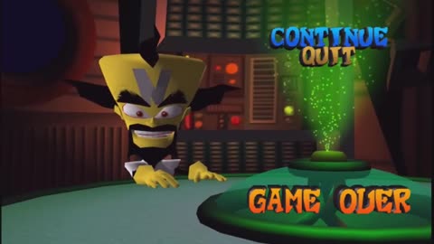 Crash Bandicoot : The Wrath of Cortex (XBOX) - Game Over Lines ||GAME ARCHIVE||