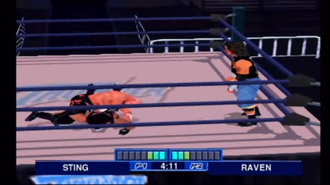 WCW Mayhem Sting vs Raven