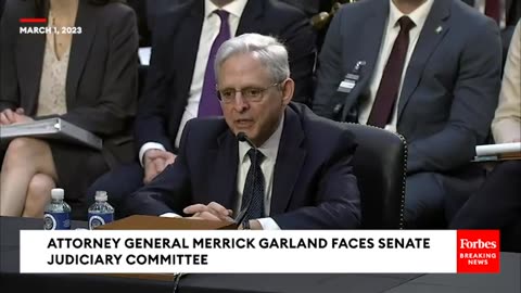 JUST IN - Attorney General Merrick Garland Faces Senate Judiciary Committee