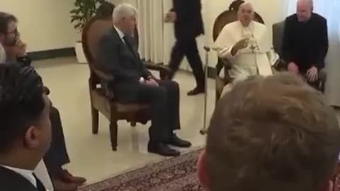 Bill Clinton met with Pope Francis at the Vatican today.