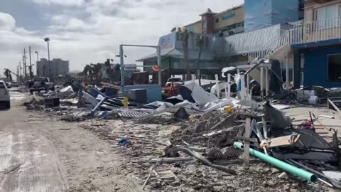 Ft Myers Beach Florida is effectively gone! Hurricane Ian decimates Fort Myers Beach.