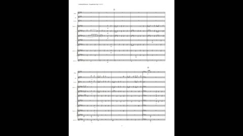 Louis Moreau Gottschalk – Pasquinade (Clarinet Nonet + Piccolo & Flute)