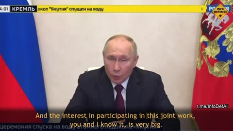 2022-11-27 Putin on the development of the Northern Sea Route