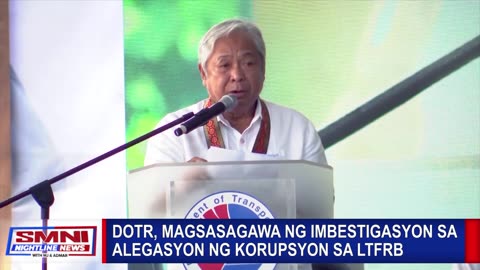 DOTR, magsasagawa ng imbestigasyon sa alegasyon ng korupsyon sa LTFRB