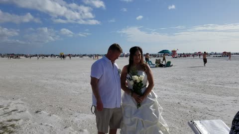 My daughter's wedding vow Renewal