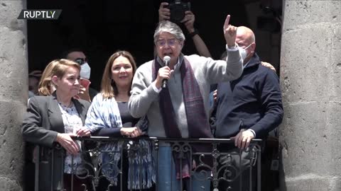 Ecuador: Hundreds rally in support of President Lasso in Quito amid state of emergency - 20.10.2021