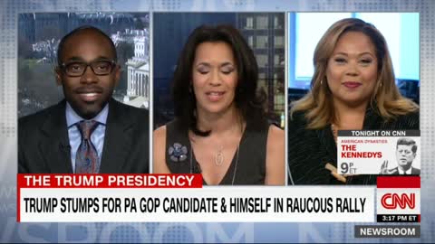 Trump supporter Paris Dennard tells CNN's Trump-hating 'conservative' to get over Trump win