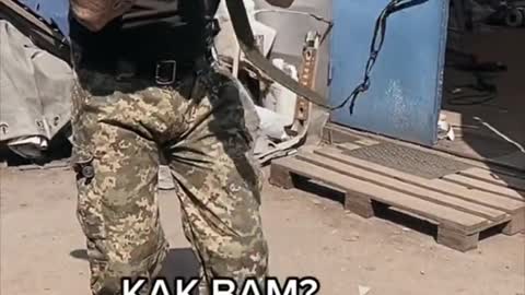 Ukraine War - 5.56-mm assault rifle MSBS Grot C16A2 armed with the APU