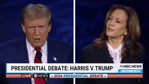 Trump to Harris: "I'm Talking"