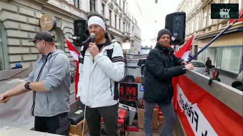 JCTV: Demo/Spaziergang Graz zeigt Gesicht 22 01