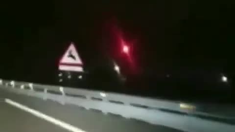 Mysterious UFO in Spain