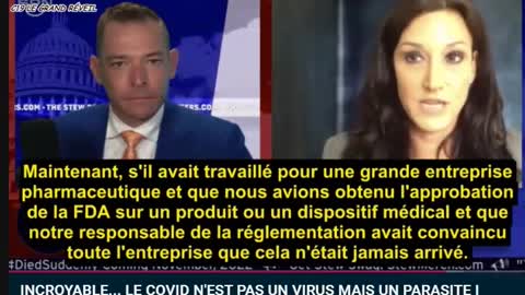 COVID est un parasite IA injecté par vaccins... le contrôl des humains.